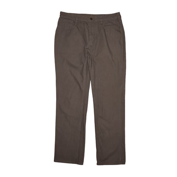 VINEYARD VINES $98 Flat Front Straight Leg 5‎ Pocket Cotton Pant Gray Men's 34 - Picture 1 of 4